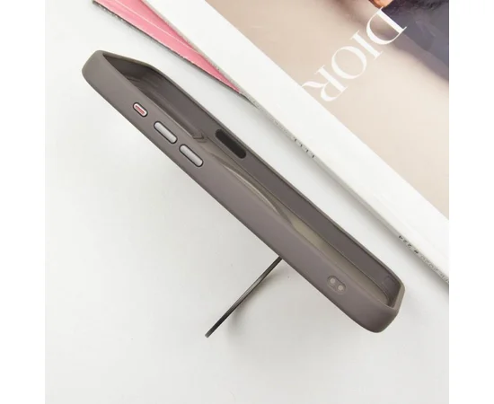 Чехол Ummi Colorful with MagSafe HQ Ring для Apple iPhone 15 (6.1") Grey