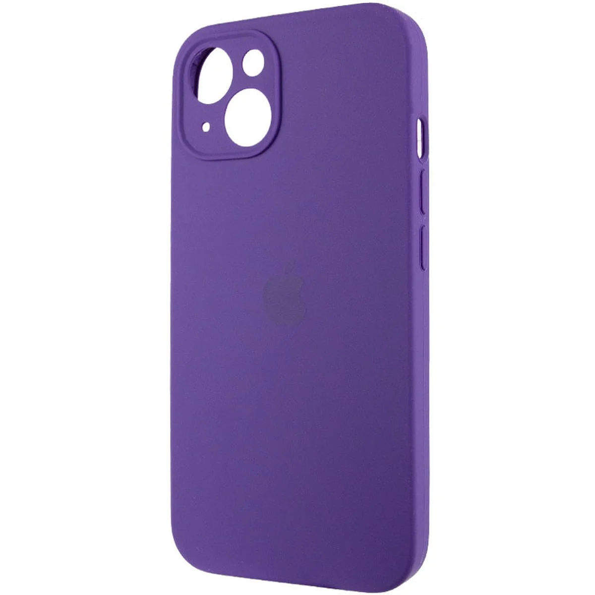 Чехол Silicone Case Full Camera Protective (AA) для Apple iPhone 15 (6.1") Фиолетовый / Amethyst