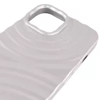 Чохол TPU MonoWave для Apple iPhone 15 (6.1") Light Gray