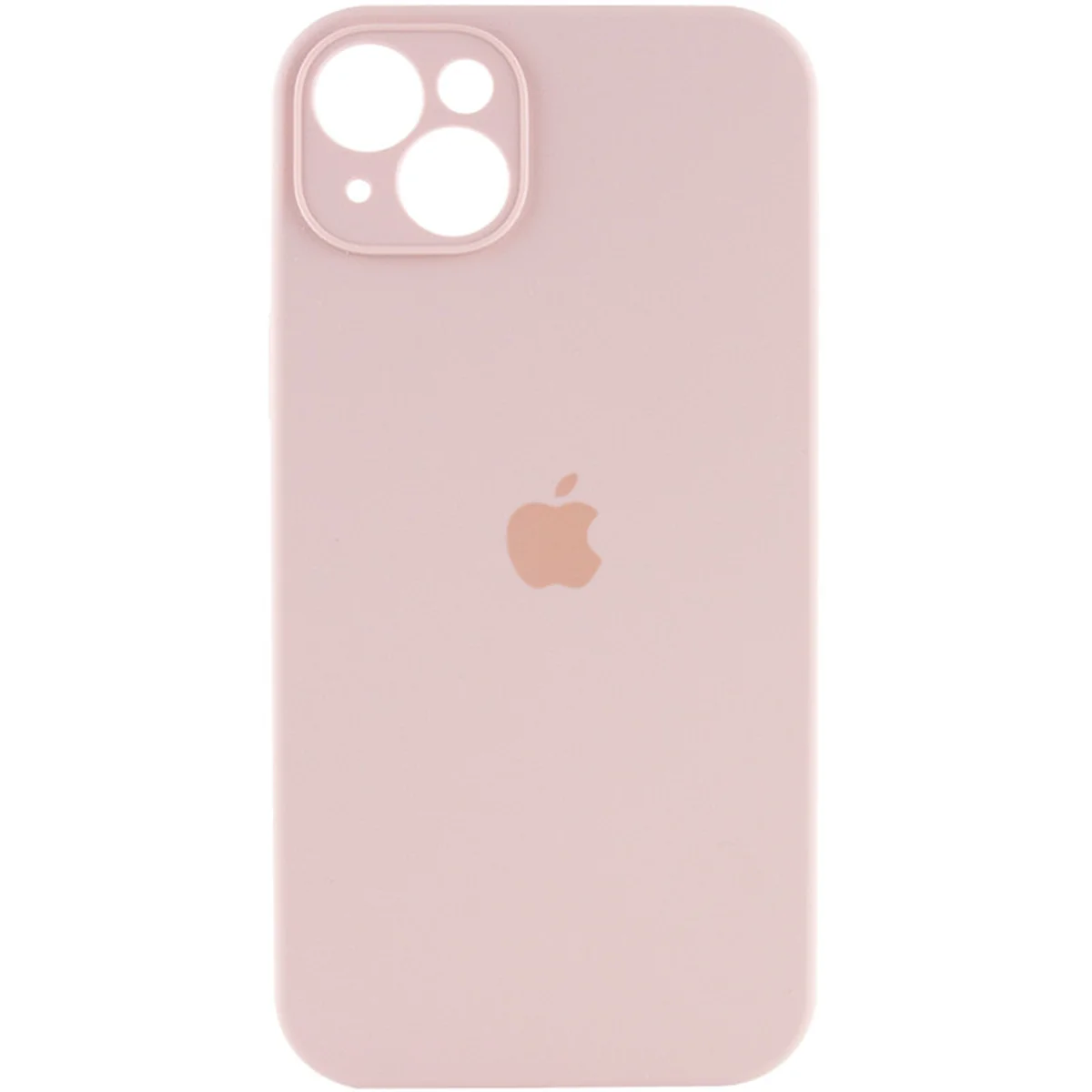 Чохол Silicone Case Full Camera Protective (AA) Apple iPhone 15 (6.1") Рожевий / Pink Sand