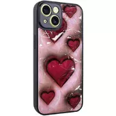 TPU+PC чохол Prisma Plushie для Apple iPhone 15 (6.1") Hearts