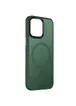 TPU+PC чехол Metal Buttons with MagSafe Colorful для Apple iPhone 15 (6.1") Зеленый