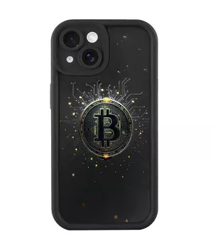 TPU чехол Prestige для Apple iPhone 15 (6.1") Bitcoin