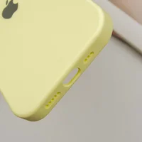 Чехол Silicone Case Full Protective (AA) для Apple iPhone 16 Plus (6.7") Желтый / Mellow Yellow