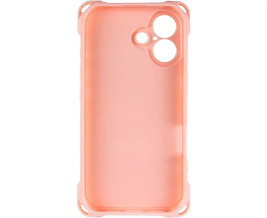 Чохол TPU CrossBody with straps для Apple iPhone 16 Plus (6.7") Pink