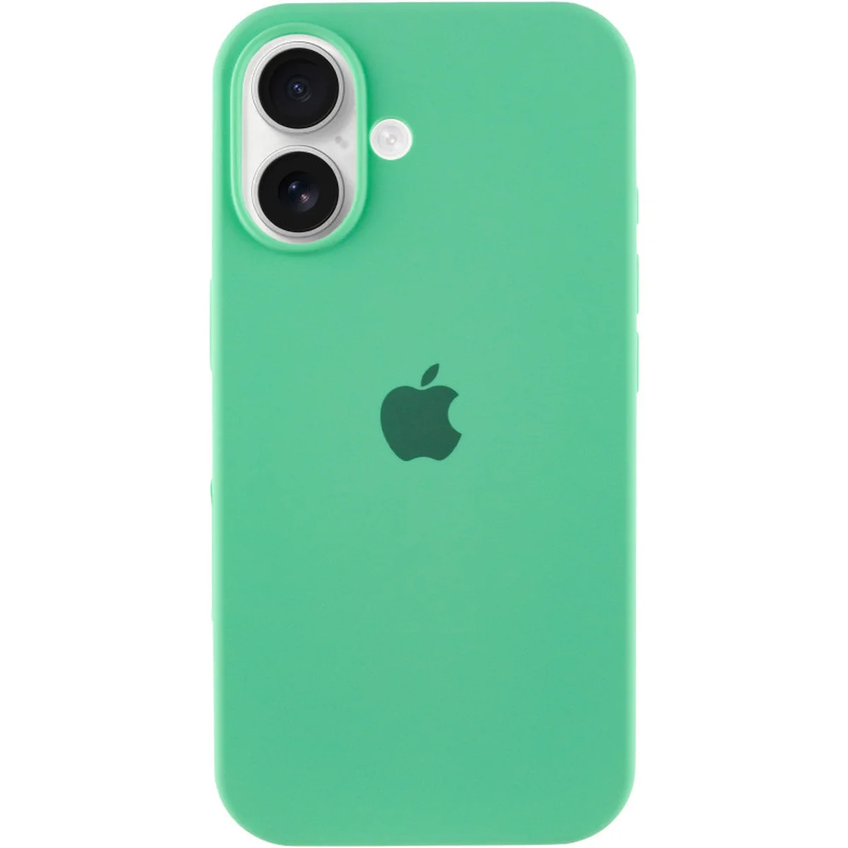 Чехол Silicone Case Full Protective (AA) для Apple iPhone 16 Plus (6.7") Зеленый / Spearmint