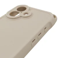 Чехол TPU CrossBody with straps для Apple iPhone 16 Plus (6.7") Antique White