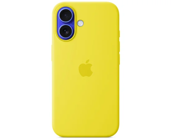 Чехол Silicone case (AAA) full with Magsafe and Animation для Apple iPhone 16 Plus (6.7") Star Fruit