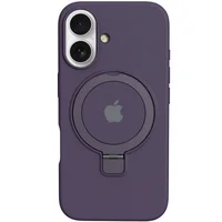 Чехол Silicone Case Full Protective with Ring для Apple iPhone 16 Plus (6.7") Purple