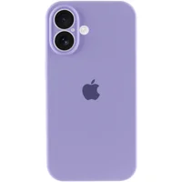 Чехол Silicone Case Full Camera Protective (AA) для Apple iPhone 16 Plus (6.7") Сиреневый / Dasheen