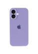 Чохол Silicone Case Full Camera Protective (AA) для Apple iPhone 16 Plus (6.7") Бузковий / Dasheen