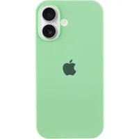Чехол Silicone Case Full Protective (AA) для Apple iPhone 16 Plus (6.7") Зеленый / Pistachio