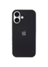 Чохол Silicone Case Full Protective (AA) для Apple iPhone 16 Plus (6.7") Чорний / Black