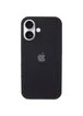 Чехол Silicone Case Full Protective (AA) для Apple iPhone 16 Plus (6.7") Черный / Black