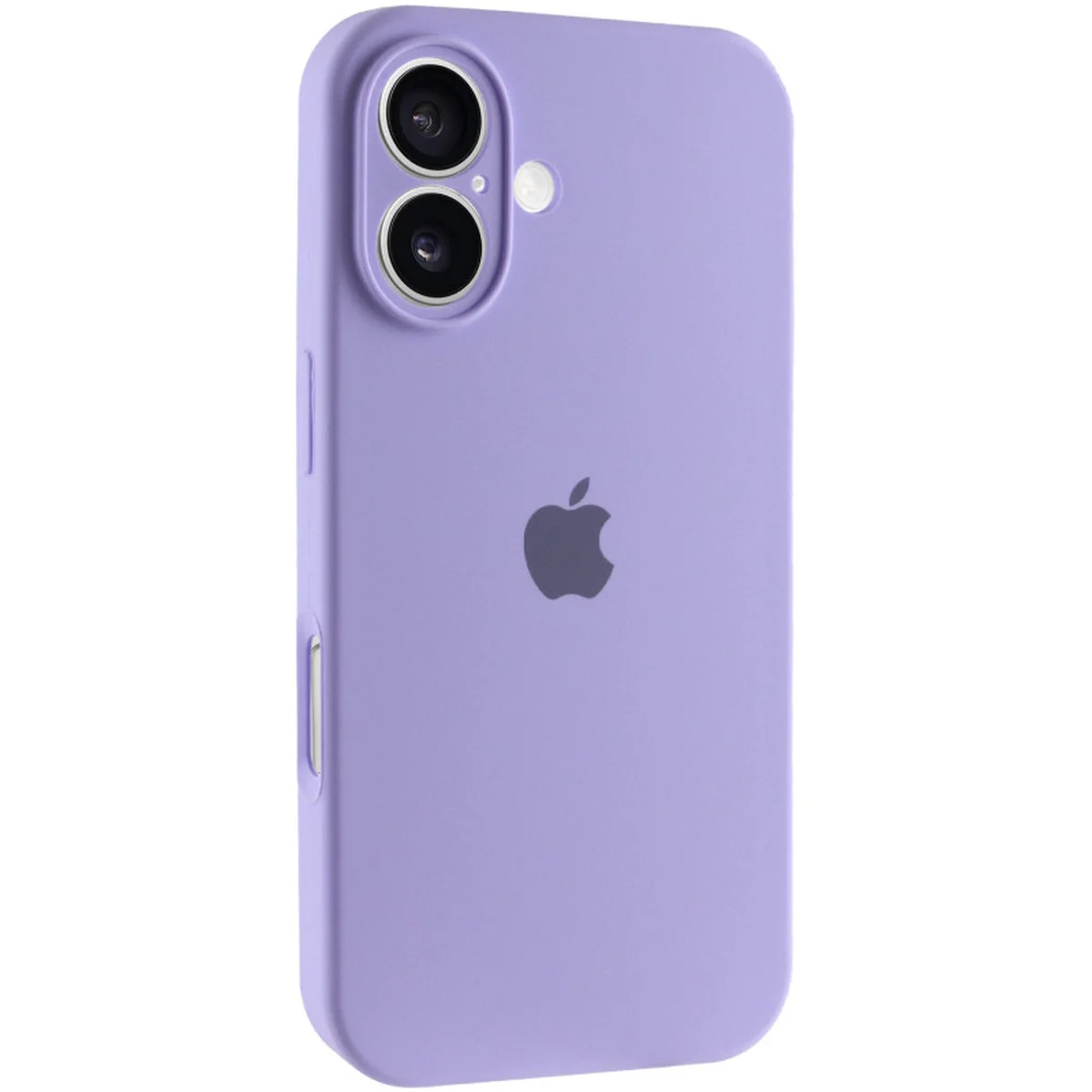Чехол Silicone Case Full Camera Protective (AA) для Apple iPhone 16 Plus (6.7") Сиреневый / Dasheen