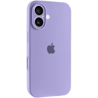 Чехол Silicone Case Full Camera Protective (AA) для Apple iPhone 16 Plus (6.7") Сиреневый / Dasheen