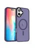 Чохол Ummi Colorful with MagSafe для Apple iPhone 16 Plus (6.7") Темно-фіолетовий / Dark Purple