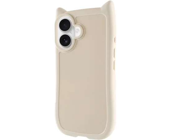 Чехол TPU Cat для Apple iPhone 16 Plus (6.7") Antique White