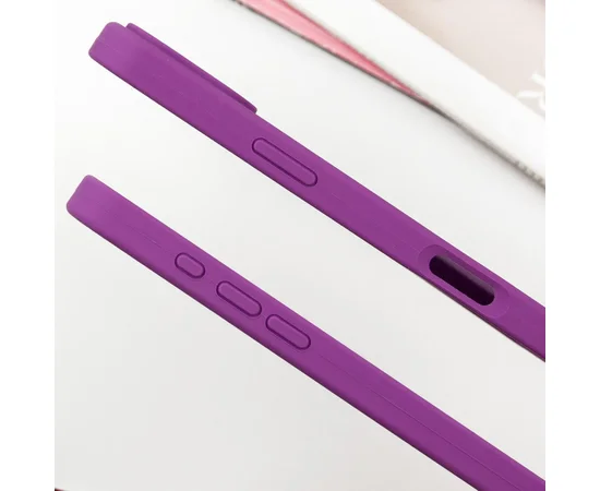 Чохол Silicone Case Full Protective (AA) для Apple iPhone 16 Plus (6.7") Фіолетовий / Grape