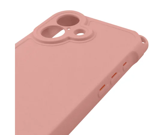 Чохол TPU CrossBody with straps для Apple iPhone 16 Plus (6.7") Pink