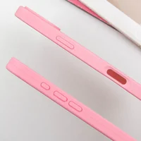 Чехол Silicone Case Full Protective (AA) для Apple iPhone 16 Plus (6.7") Розовый / Light pink
