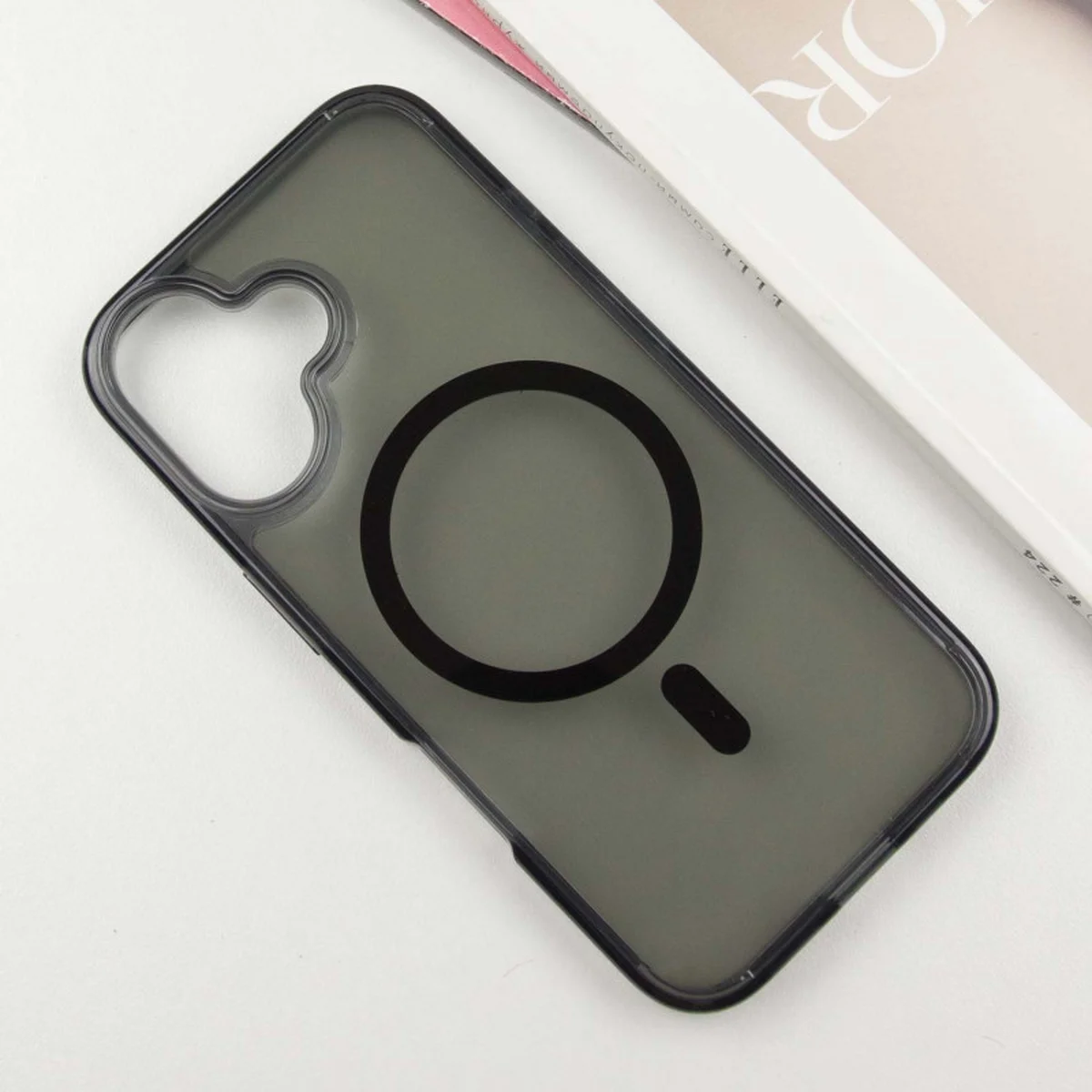 Чехол SGP Black Matte (MagFit) для Apple iPhone 16 Plus (6.7") Black