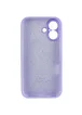 Чохол Silicone Case Full Camera Protective (AA) для Apple iPhone 16 Plus (6.7") Бузковий / Dasheen