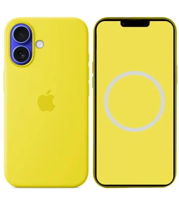 Чехол Silicone case (AAA) full with Magsafe and Animation для Apple iPhone 16 Plus (6.7") Star Fruit