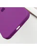 Чохол Silicone Case Full Protective (AA) для Apple iPhone 16 Plus (6.7") Фіолетовий / Grape