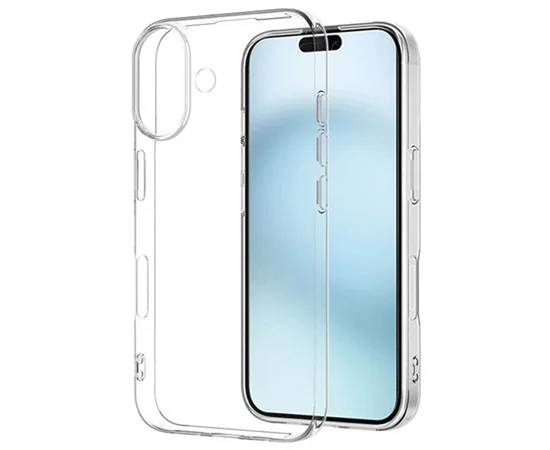 TPU чехол Epic Transparent 1,5mm для Apple iPhone 16 Plus (6.7") Бесцветный (прозрачный)