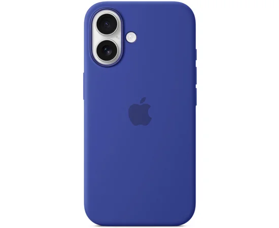 Чехол Silicone case (AAA) full with Magsafe and Animation для Apple iPhone 16 Plus (6.7") Ultramarine