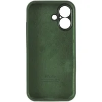 Чехол Silicone Case Full Camera Protective (AA) для Apple iPhone 16 Plus (6.7") Зеленый / Cyprus Green