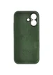 Чохол Silicone Case Full Camera Protective (AA) для Apple iPhone 16 Plus (6.7") Зелений / Cyprus Green