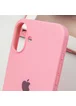 Чехол Silicone Case Full Protective (AA) для Apple iPhone 16 Plus (6.7") Розовый / Light pink
