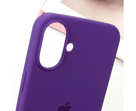 Чохол Silicone Case Full Protective (AA) для Apple iPhone 16 Plus (6.7") Фіолетовий / Amethyst