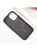 Чехол TPU+PC Carbon with MagSafe для Apple iPhone 16 Plus (6.7") Black