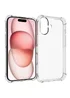 TPU чехол GETMAN Ease logo усиленные углы для Apple iPhone 16 Plus (6.7") Бесцветный (прозрачный)