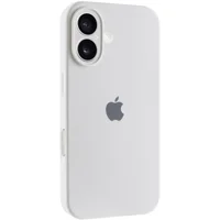 Чехол Silicone Case Full Camera Protective (AA) для Apple iPhone 16 Plus (6.7") Белый / White