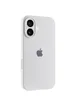 Чехол Silicone Case Full Camera Protective (AA) для Apple iPhone 16 Plus (6.7") Белый / White