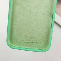 Чехол Silicone Case Full Protective (AA) для Apple iPhone 16 Plus (6.7") Зеленый / Spearmint