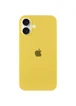 Чехол Silicone Case Full Protective (AA) для Apple iPhone 16 Plus (6.7") Желтый / Yellow