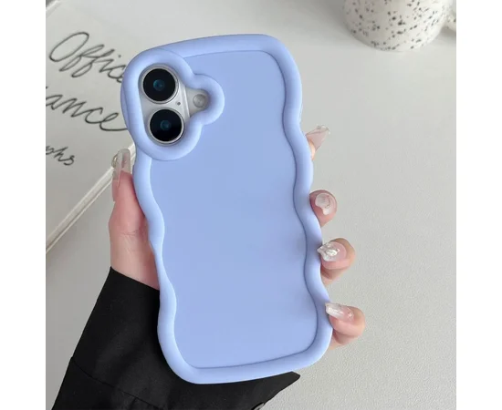 Чехол TPU Ripple для Apple iPhone 16 Plus (6.7") Lilac Blue