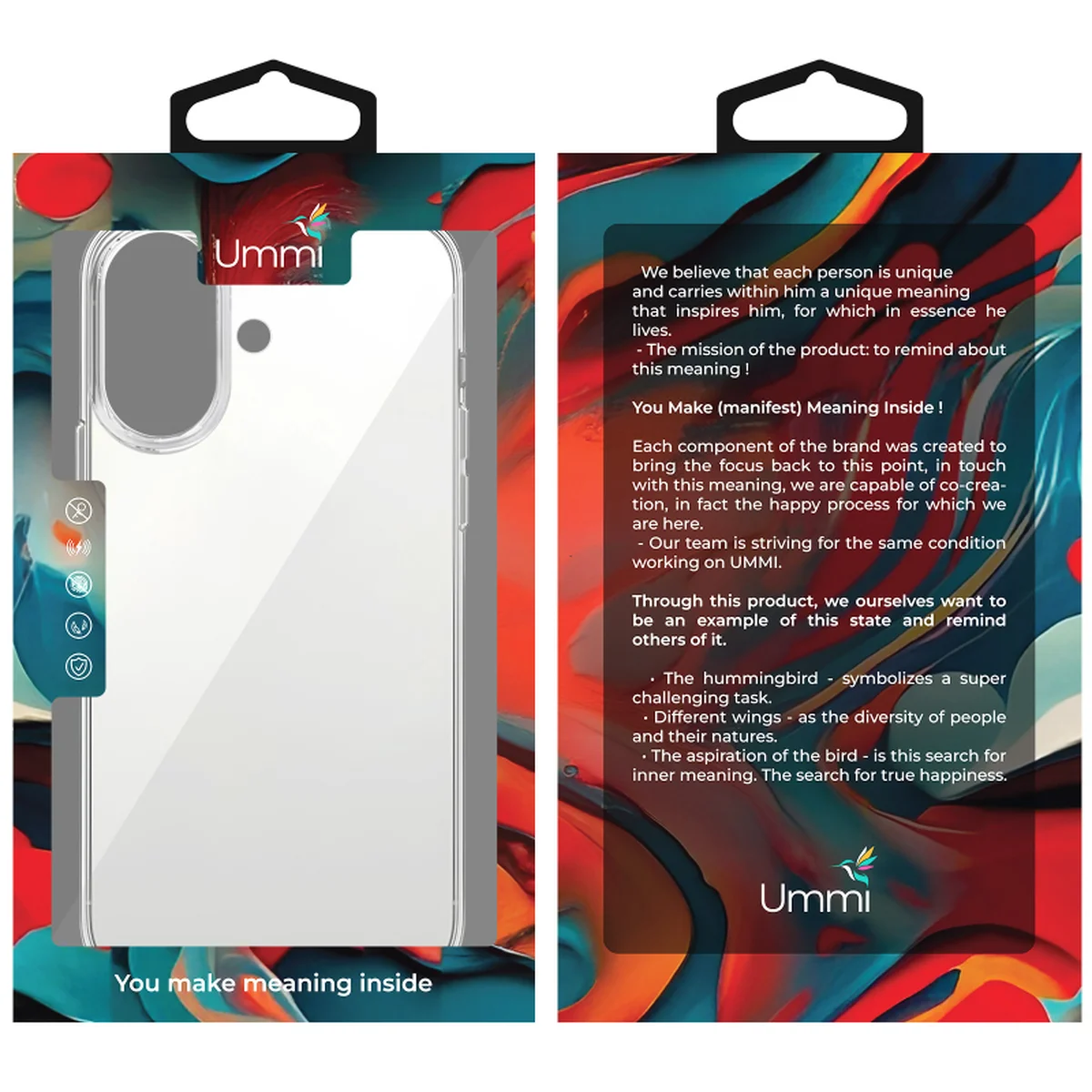 Чехол TPU Ummi transparent для Apple iPhone 16 Plus (6.7") Clear