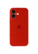 Чехол Silicone Case Full Camera Protective (AA) для Apple iPhone 16 Plus (6.7") Красный / Red