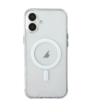 Чехол TPU Space Case with MagSafe для Apple iPhone 16 Plus (6.7") Прозрачный Чехол TPU Space Case with MagSafe для Apple iPhone 16 Plus (6.7") Прозрачный