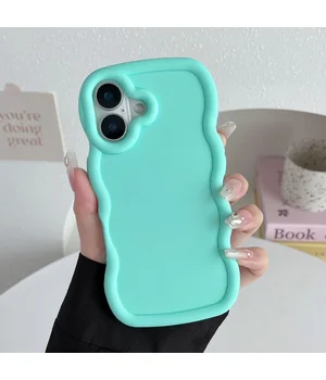 Чехол TPU Ripple для Apple iPhone 16 Plus (6.7") Turquoise