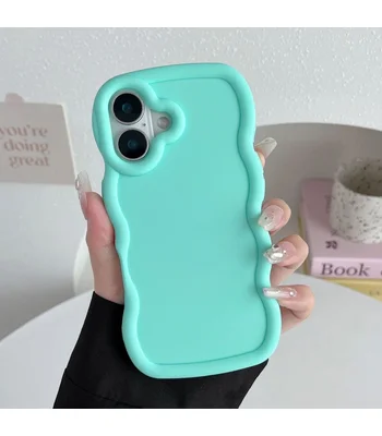 Чехол TPU Ripple для Apple iPhone 16 Plus (6.7") Turquoise