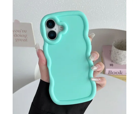 Чохол TPU Ripple для Apple iPhone 16 Plus (6.7") Turquoise