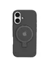 Чехол Silicone Case Full Protective with Ring для Apple iPhone 16 Plus (6.7") Black