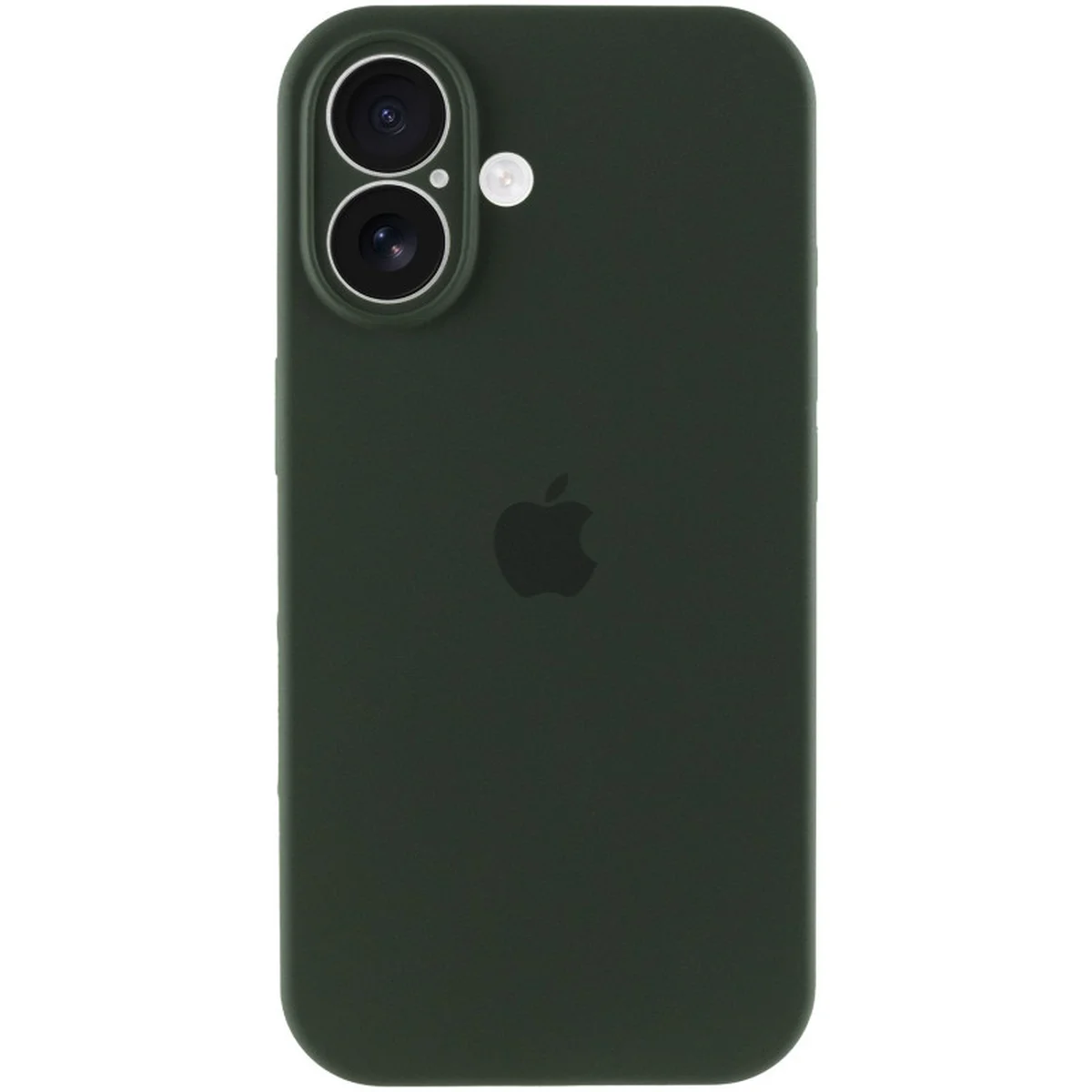 Чехол Silicone Case Full Camera Protective (AA) для Apple iPhone 16 Plus (6.7") Зеленый / Cyprus Green